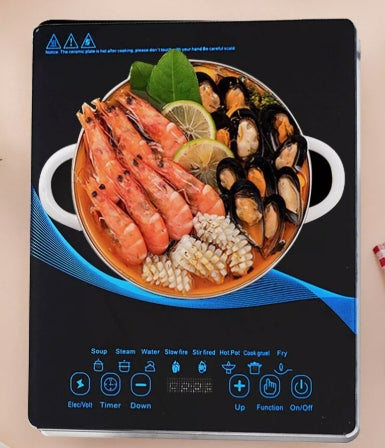 Compact Induction Cooker With High Power Output Timer  Safety Lock Included