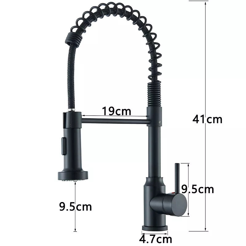 Kitchen Faucet, Kitchen Tap, Pull-out Sprayer, 360 Sink Mixer Tap