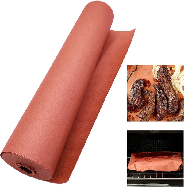Butcher Paper Roll For Smoking Meat 45X1500cm Of Food Grade Peach Butcher