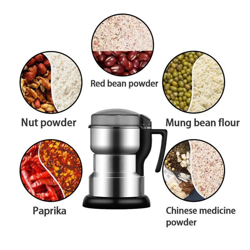 300W Electric Coffee Grinder Grinding Milling Bean Nut Spice Matte Blade Blende