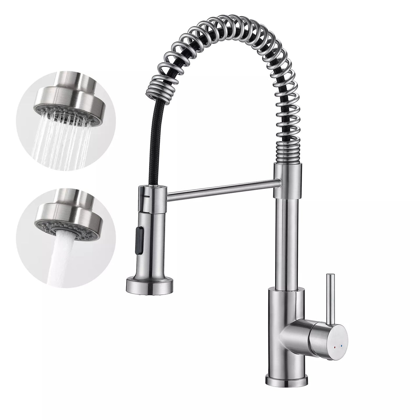 Kitchen Faucet, Kitchen Tap, Pull-out Sprayer, 360 Sink Mixer Tap