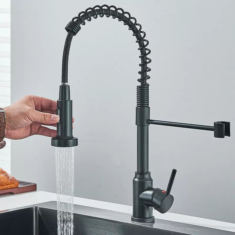 Kitchen Faucet, Kitchen Tap, Pull-out Sprayer, 360 Sink Mixer Tap